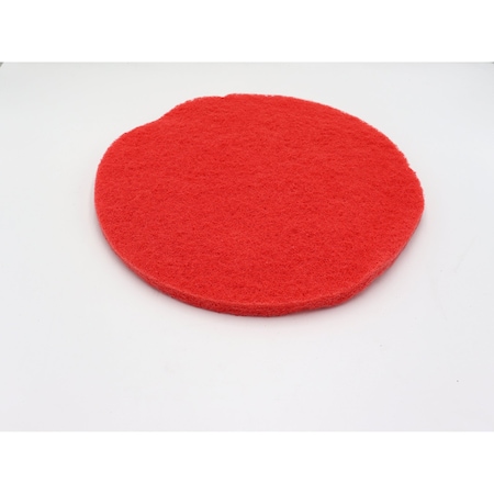 Prolux Medium Duty Rough Scrubbing Pad For The 13in Core Floor Buffer CoreNylonRed